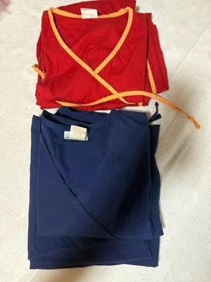 Lot Of 2 Women’s Large Scrub Sets 4 Pc All Together Mixed Brands - Image 1 of 4