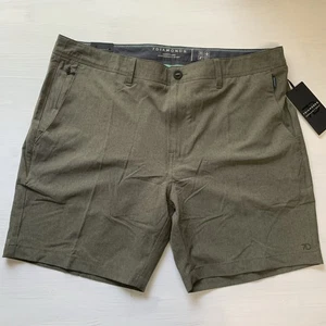 7 Diamonds Aeroplane 38” Dark Green Tech Golf Shorts New Nwt 7Diamonds - Picture 1 of 7