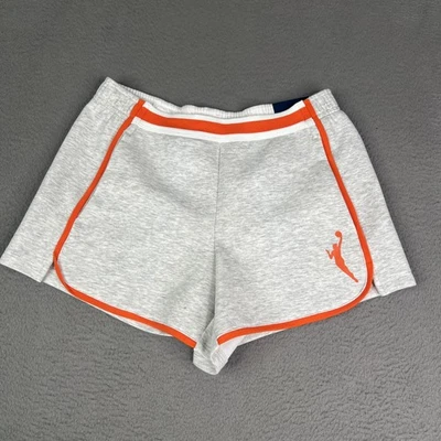 Pantalones Cortos Deportivos de Vellón WNBA DSG Niñas Medianos Baloncesto Borde Naranja Atléticos Foto 1 de 4