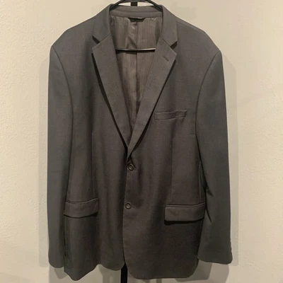 Caravelli Slim Men's Two-Piece Grey Pant Suit Superior 150s  Harry 2B Sz 46L - Image 1 of 4