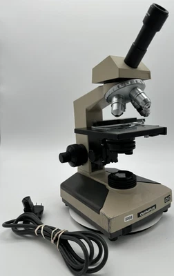 Olympus CH-2 CHT Monocular Microscope w/ 4 Objective Lenses & Eyepiece USED - Image 1 of 4