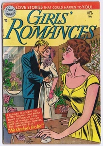 Girls ́ Romances # 23 US DC Comic 1953 - Imagen 1 de 2