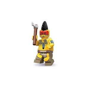 LEGO Series 10 Tomahawk Warrior - FACTORY SEALED - Retired 2013 - Picture 1 of 3