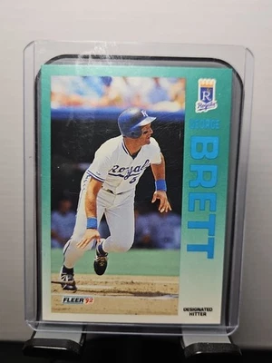 1992 Fleer - George Brett #154 - Image 1 of 2
