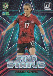 2023 Panini Donruss FIFA Women's World Cup Star Status  Red /299 Jessie Fleming - Picture 1 of 2