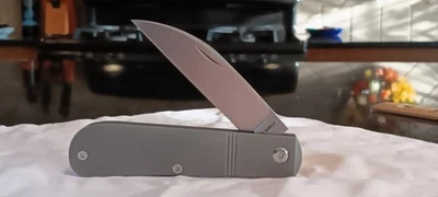 Jack Wolf Laid Back Jack S90V Smooth Titanium Dark Blasted Brand New In Tube - Image 1 of 4