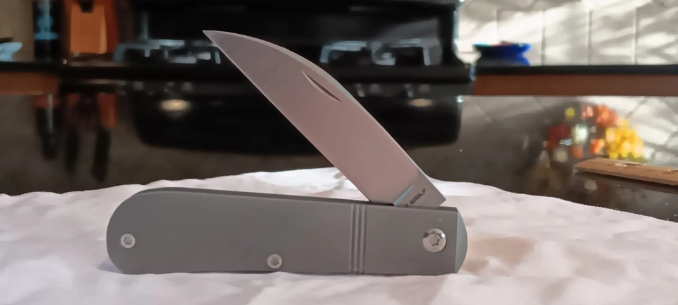 Jack Wolf Laid Back Jack S90V titanio liso chorro oscuro nuevo en tubo Foto 1 de 4