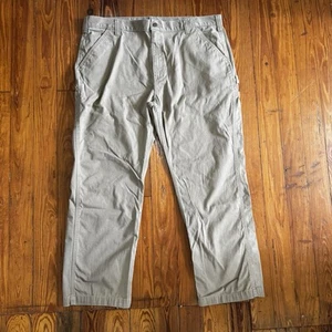 Pantalones de Trabajo Carhartt B324DKH 42x30 Calce Relajado Algodón Peto Caqui - Imagen 1 de 14