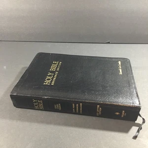 Holy Bible KJV Giant Print References Red Letter Edition 554 Nelson Vintage 1976 - Picture 1 of 9