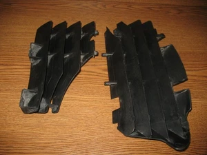 2017 KX100 RADIATOR SCREENS GRILLES SCREENS FINS KAWASAKI KX 100 14037-0748-6C - Picture 1 of 4
