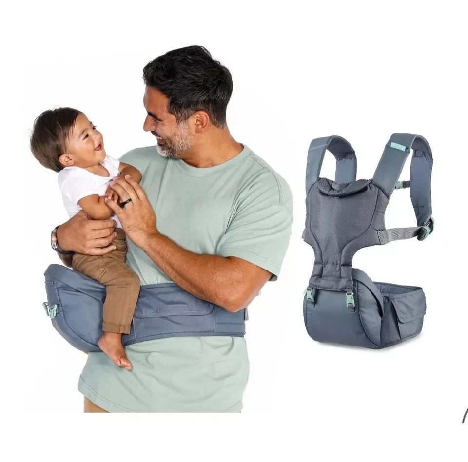 Suporte de assento quadril Hip Rider plus 5 em 1 - 2 transportadores ergonômicos fáceis de usar - 2 - Imagem 1 de 4