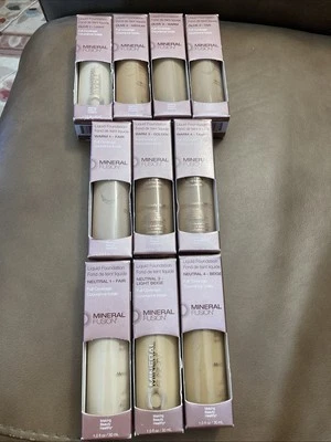 Mineral Fusion, 1.0 fl oz Full Coverage Liquid Foundation, Select Shades (desc. - Image 1 of 3