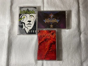 WINGER ~ 3-Cassette Tapes Lots, Self Titled, In the Heart of the Young & Pull - Picture 1 of 4