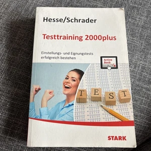 Hesse/Schrader: Testtraining 2000plus + ActiveBook: Eins... | Buch | Zustand gut - Bild 1 von 2