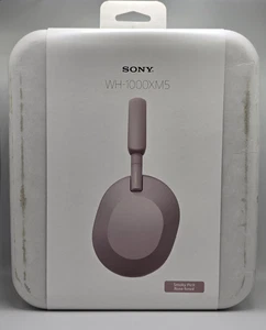 Auriculares inalámbricos Sony WH-1000XM5 Premium con cancelación de ruido, rosa ahumado - Imagen 1 de 5