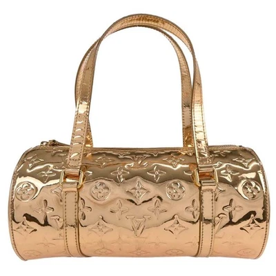 Bolso de Mano Louis Vuitton Oro Monograma Miroir Papillon M95270 MB1016 154572 Foto 1 de 4