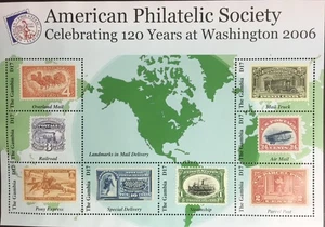 Gambia 2006 American Philatelic Association Sheetlet MNH - Bild 1 von 1
