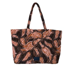 Vera Bradley Fern Paisley Ultralight Large 23" Tote Bag Zipper Closure - Picture 1 of 15