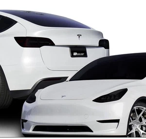 BOGAR TECH DESIGNS Precut for Tesla Model Y 2020-2024 Headlight Taillight Tail - Picture 1 of 7