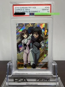 PSA10 2016 TKR2-049 Garrod & Tifa Perfect Rare Gundam Try Age Card Japanese - Picture 1 of 2