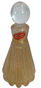 Vintage Italian Art Glass Gold Flecked Murano Perfume~6” - Picture 1 of 4