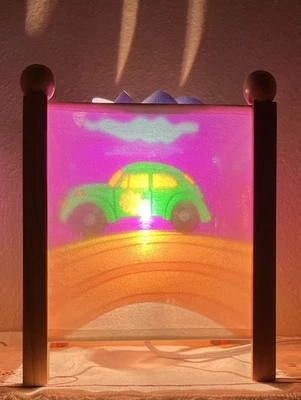 Lámpara de carrusel Westinghouse 1999 vintage hippy “Cool Bug” Volkswagen Beetle Foto 1 de 4