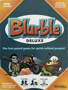 BLURBLE DELUXE Board Game by Bernard Games. VERY GOOD! - Picture 1 of 4