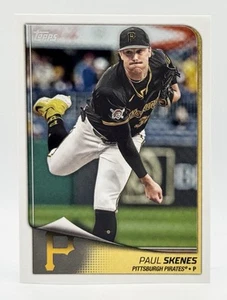 2025 Topps Flagship Collection #86 Paul Skenes Pittsburgh Pirates - Picture 1 of 2