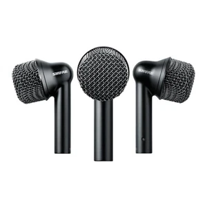 Shure Nexadyne 6 Black Dynamic Supercardioid Tom and Snare Microphone 3 Pack - Picture 1 of 7