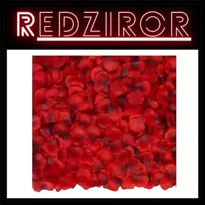 3000 Red Silk Rose Petals for Elegant Wedding & Party Decor - Quality! - Picture 1 of 8