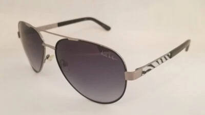 Gafas de sol NICOLE MILLER Strand C03 negras plateadas MUJER 58mm diseño aviador Foto 1 de 3