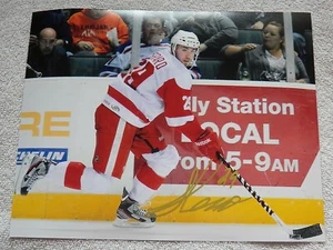 Detroit Red Wings Landon Ferraro Grand Rapids Griffins signiert 8x10 Foto Auto - Bild 1 von 1