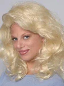 Sexy ""Tawny"" Perücke Drag Queen Cosplay Schulterlänge mit 5,5 Zoll Pony GaGa - Bild 1 von 4
