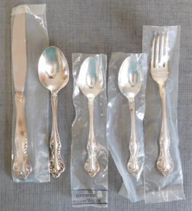 Vtg Reed Barton Princess Heritage Silverplate Flatware Five Pieces #WW - Picture 1 of 7