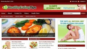 ¡Sitio web de WordPress de nicho de alimentación saludable / dieta... - Photo 1/1