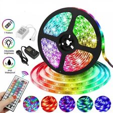 LED Strip Lights 1-10M RGB 5050 Colour Changing Tape Cabinet Kitchen TV Lighting