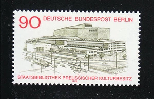 Germany West Berlin 1978 Mi 577 Sc 9N421 MNH National library building ** - Picture 1 of 1