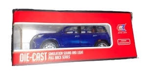 1:24 Scale Diecast Car Model Lexus LX570 SUV Pull Back Toy With Sound & Light - Picture 1 of 8
