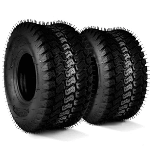 Due pneumatici per erba 15x6,00-6 trattore tosaerba 4 strati 15x6-6 Nhs tubolare 15x6x6 - Foto 1 di 12