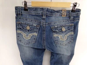 Womens Wall Flowers boot cut Jeans with flap pockets size 9 (32X31) - Picture 1 of 9