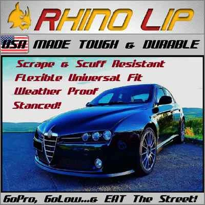ROVER Montego CityRover CityRover~GTS RhinoLip Spoiler Splitter Rubber Chin Lip - Imagen 1 de 4