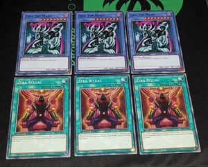 3 x SBC1-ENI13/19 Zera the Mant & Ritual Playsets Common 1st Edition YuGiOh Mint - Picture 1 of 1