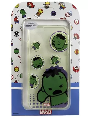 Incredible Hulk iPhone 6 Plus Funda Gel Ajustable Vengadores Kawaii Marvel Comics Foto 1 de 2