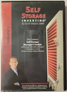 Self Storage Investing by Scott Meyers Data Disc 1 CD Course Unit Study Guide - Picture 1 of 4