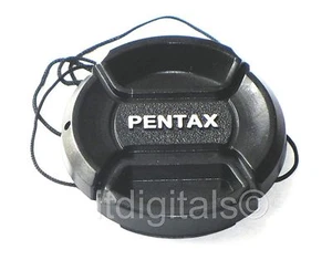 Front Lens Cap For Pentax SMC DA 18-55mm f/3.5-5.6 AL WR Snap-on Glass Cover - Picture 1 of 2