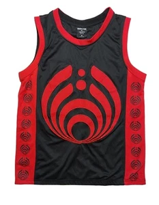 Bassnectar Tank Top bestickt schwarz rot Herren M - Bild 1 von 10