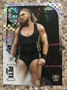 2020 Topps Chrome WWE NXT UK Pete Dunne X-Fractor Refractor #96 Xfractor - Bild 1 von 2