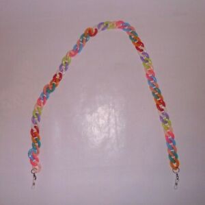 Funky Bright Spectacles/ Glasses Chain New