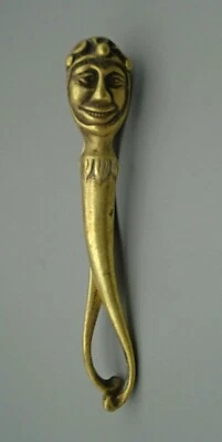 Antique Brass Court Jester / Pierrot Nutcrackers Made in England - Image 1 of 4