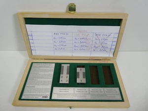 2 Stck. HALLE Rauheitsreferenz Standard Messgerät Master Kalibrierung  - Bild 1 von 8